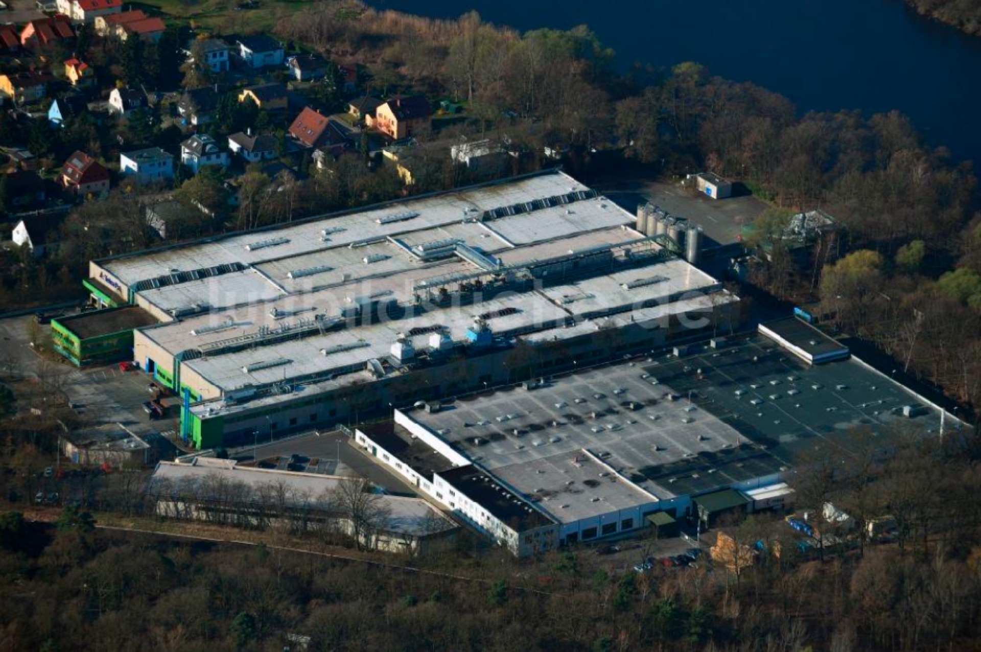 Rückbau der ehemaligen Underberg-Gebäude auf dem Gelände Berlin-Heiligensee